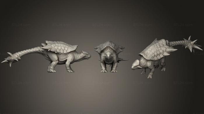 Статуэтки грифоны и драконы (MHW Apceros2, STKG_0108) 3D модель для ЧПУ станка